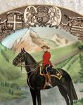 Canadian Mountie Plate - Confederation Series