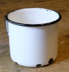 Vintage Canadian Railway Enamel Water Cup