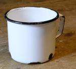 Vintage Canadian Railway Enamel Water Cup
