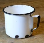 Vintage Canadian Railway Enamel Water Cup