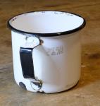Vintage Canadian Railway Enamel Water Cup