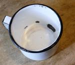 Vintage Canadian Railway Enamel Water Cup