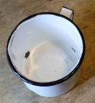 Vintage Canadian Railway Enamel Water Cup