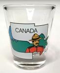 Mountie Shot Glass - Royal Canadian Spirit