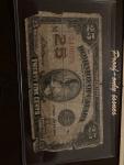 1923 Canada 25 Cent Bank Note Vintage Gift