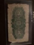1923 Canada 25 Cent Bank Note Vintage Gift