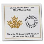 2025 Canadian 1 oz Silver RCMP Musical Ride