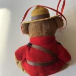 Canadian Mountie Bear Holiday Ornament