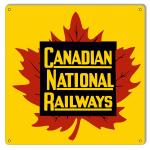 Canadian Pacific Railroad Vintage Metal Signs
