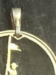 Gold Plated Mountie Canadian Coin Pendant