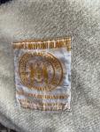 Vintage Hudson Bay 4 Point Wool Blanket - Orange Seal