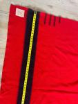 Hudson's Bay Vintage Red Wool Blanket 81x63