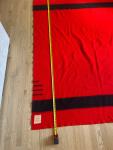 Hudson's Bay Vintage Red Wool Blanket 81x63