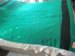 Hudson Bay Company Vintage Green Wool Blanket