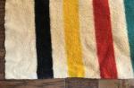 Hudson's Bay Multistripe Wool Blanket 87x66