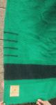Hudson Bay Company Vintage Green Wool Blanket