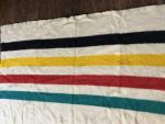 Hudson's Bay Multistripe Wool Blanket 87x66