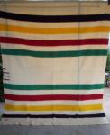 Vintage Hudson's Bay 3.5 Point Wool Blanket