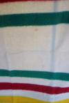 Vintage Hudson's Bay 3.5 Point Wool Blanket
