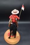 1994 Annalee Mountie Figure with Horse on Base