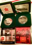 1985 Moose & 1998 RCMP Silver Coins