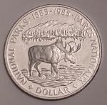 1985 Moose & 1998 RCMP Silver Coins