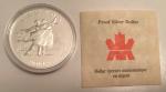 1985 Moose & 1998 RCMP Silver Coins