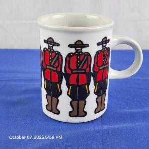 Canadian Mounted Police Coffee Mug by Marc Tetro