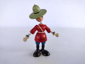 Spanish Mountie Bobblehead by Goula