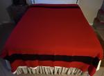Hudson's Bay Wool Blanket - Red & Black 72x89