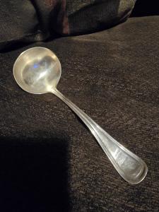 Canadian National Railways Vintage Silver Ladle