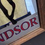 Windsor Canadian Whiskey Vintage Bar Mirror 22" X 14