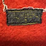 Hudsons Bay Vintage Red Wool Blanket 82 x 66