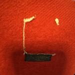 Hudsons Bay Vintage Red Wool Blanket 82 x 66