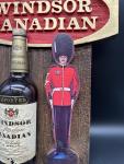Vintage Canadian Whiskey Bar Sign for Man Cave