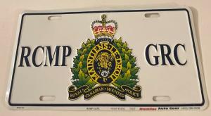 RCMP License Plate - Canadian Mounted Police Gift
