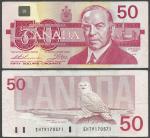 1988 Bank of Canada $50 Vintage Banknote