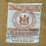 Hudson Bay Vintage 4 Point Wool Blanket Queen