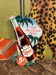 1940s Canada Dry Spur Fan Pull Sign