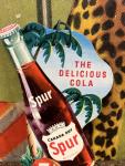 1940s Canada Dry Spur Fan Pull Sign