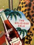 1940s Canada Dry Spur Fan Pull Sign
