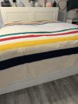 Hudson's Bay Vintage King Size Wool Blanket