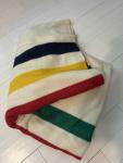 Hudson's Bay Vintage King Size Wool Blanket