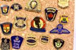 Collector Pins Set - Vintage Canadian Law Enforcement