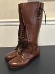 Vintage Hartt Brown Motorcycle Boots for Men