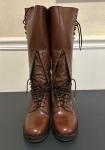 Vintage Hartt Brown Motorcycle Boots for Men