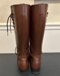 Vintage Hartt Brown Motorcycle Boots for Men