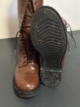 Vintage Hartt Brown Motorcycle Boots for Men