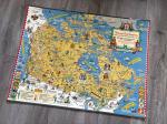 1969 Hudson's Bay Co Vintage Pictorial Map