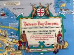 1969 Hudson's Bay Co Vintage Pictorial Map
